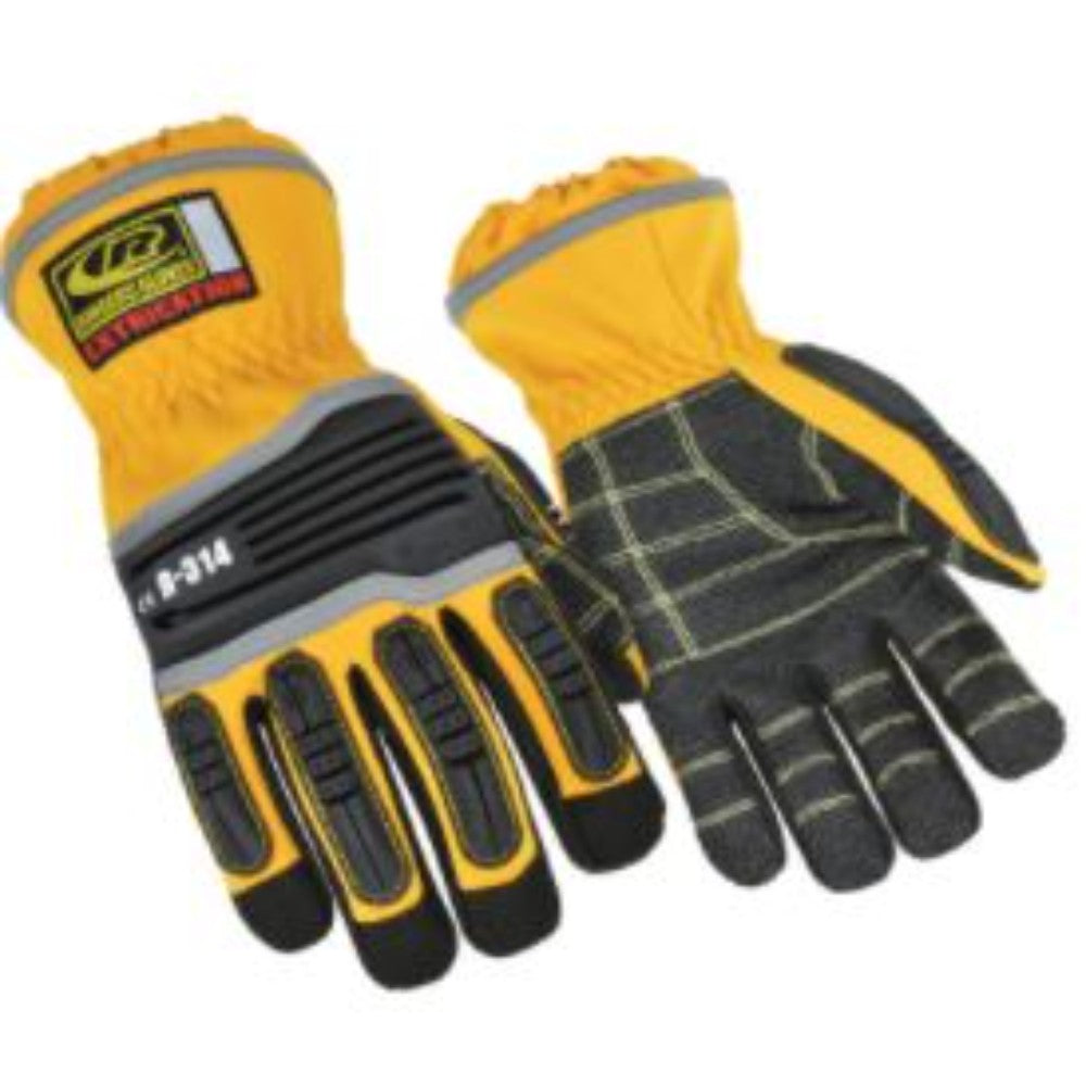 Gloves, Extrication, Yellow, Xl 31.3