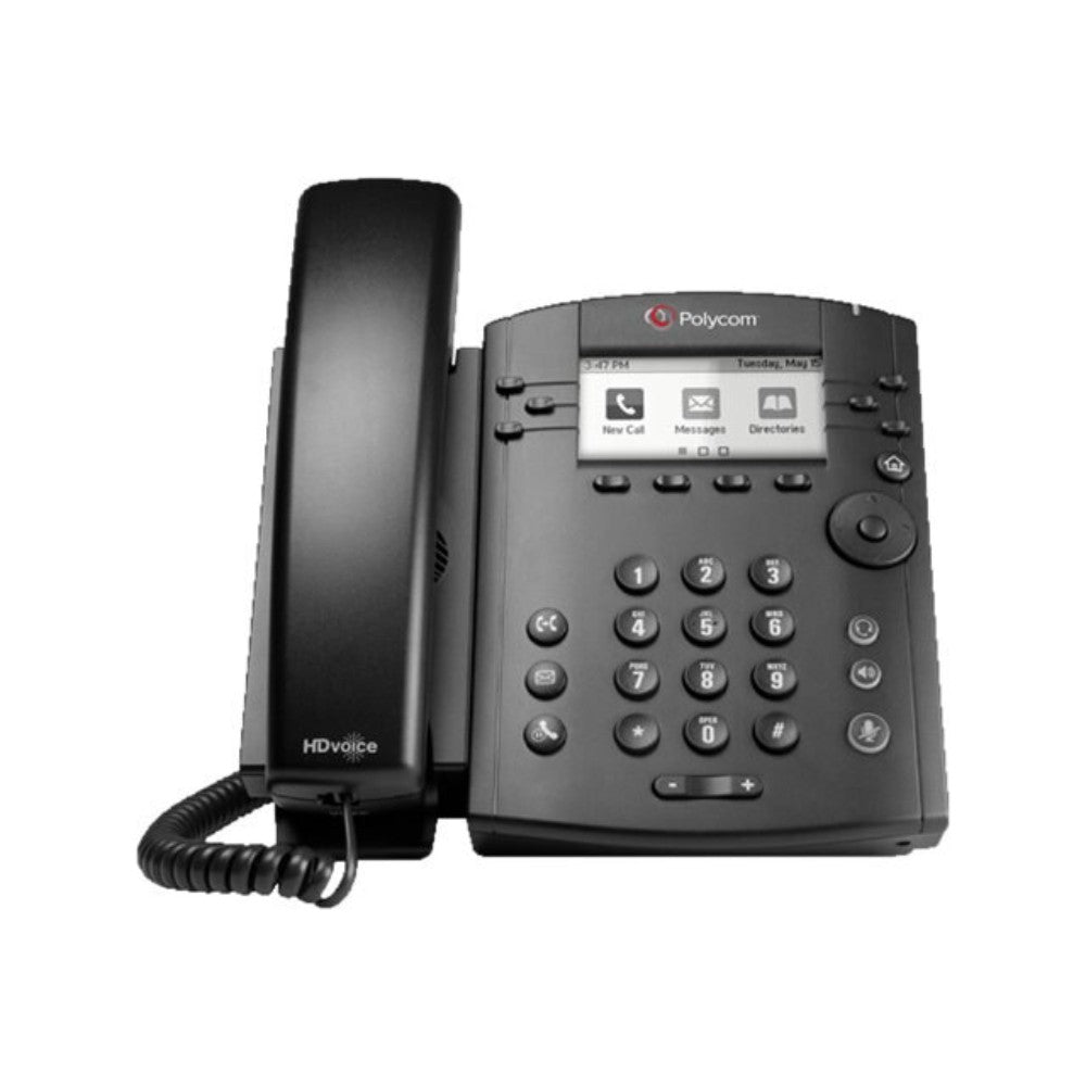 Telephone, Business Media, Ethernet, Entry-Level, Grayscale Graphical Lcd 2200-48300-019 – VVX 301 SKYPE