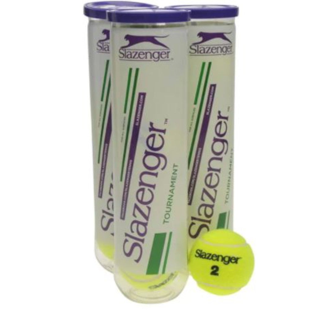 Ball, Tennis, Tournament. Slazenger, Yellow. Ball, Tennis, Tournament. Slazenger, Yellow.  One Dozen Contains 12 Balls