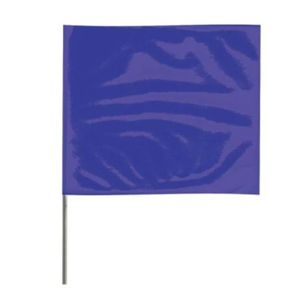 Blue Marking Flag - 2-1/2” X 3-1/2” Height 18” (Pkg 100)