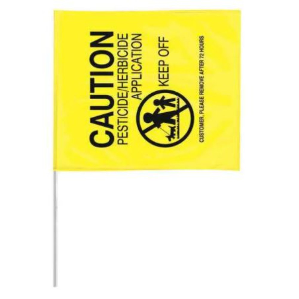 Marking Flag - Yellow, Pesticide, Pvc, PK50