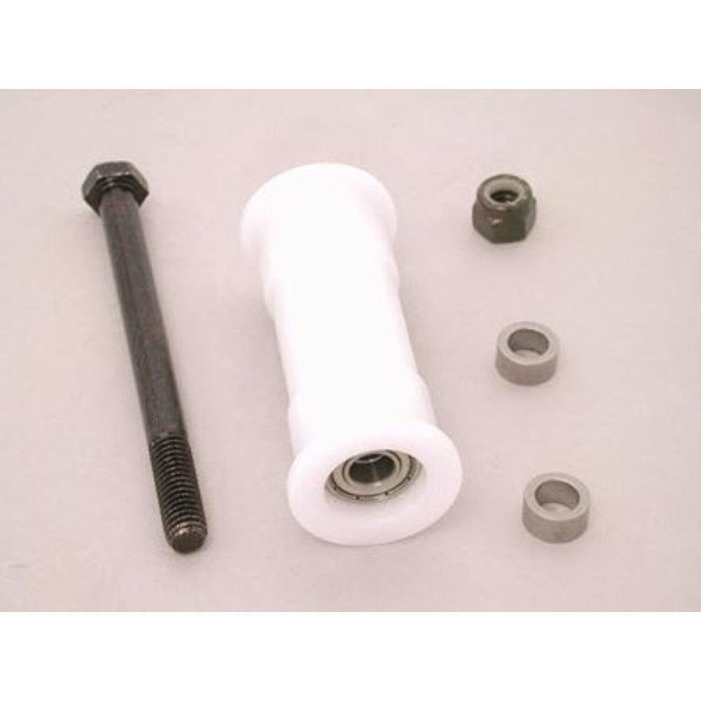 Roller, Seat, Top, W/ Hardware, White, 3-1/4 Inches 1728, Con1728