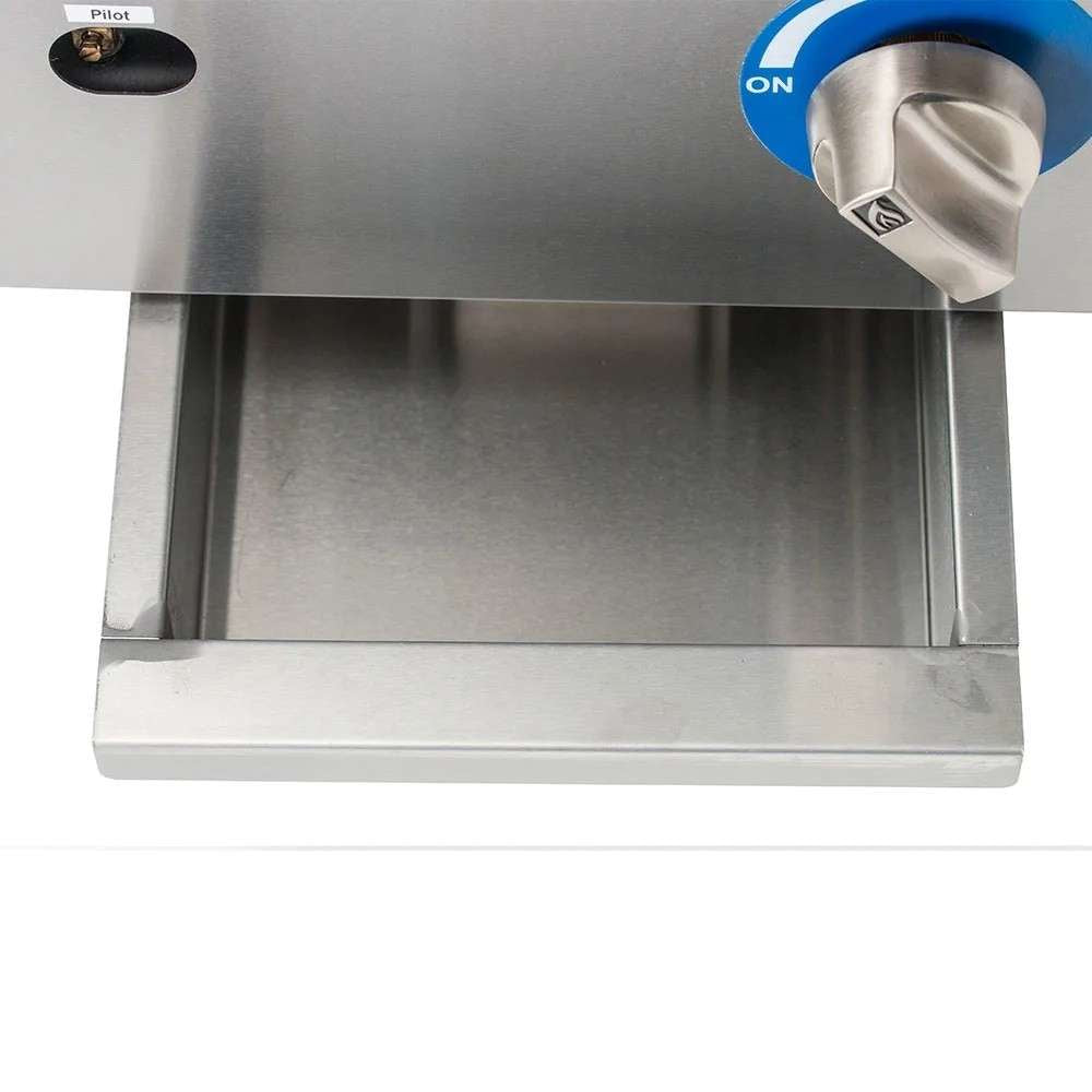 Globe 24" Manual Gas Griddle w/ 1" Plate 60,000 BTU GG24G