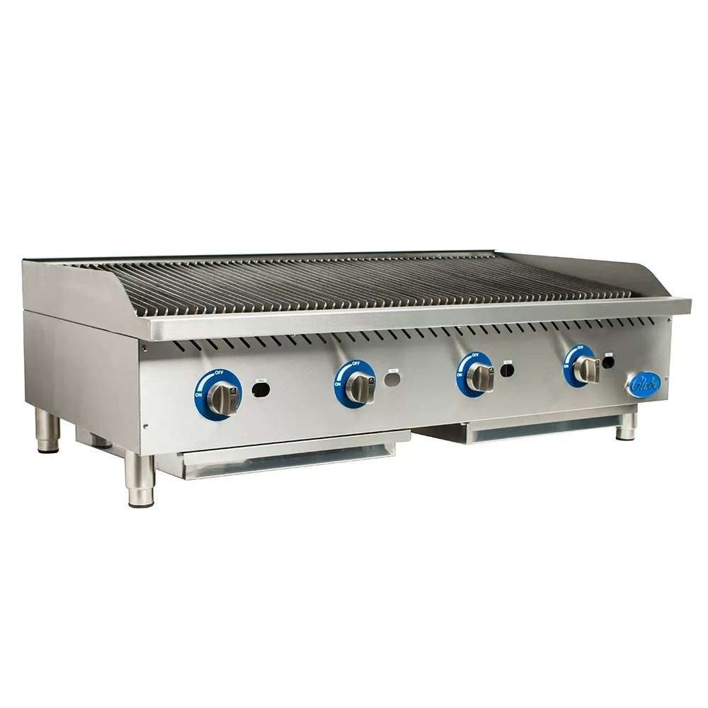 Globe 48" Radiant Gas Charbroiler 160,000 BTU GCB48G-CR